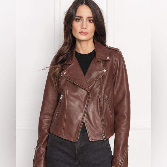 Lamarque Leather Jacket - Picture 1 of 9